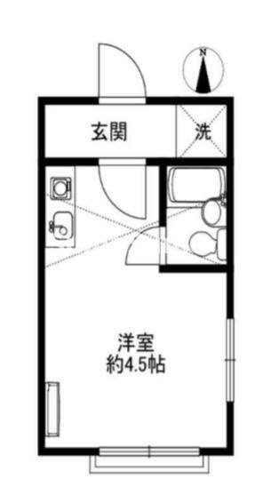 上沢ハイツの間取り