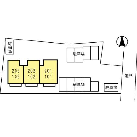 アンシャンテ【キャッシュバック対象】の区画図