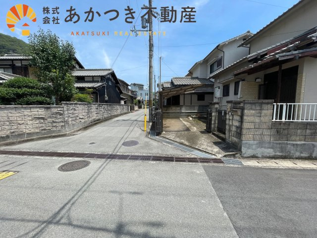 姫路市広畑区西蒲田568-9の前面道路含む現地写真