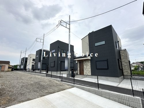 【外観】 | 【仲介手数料０円】相模原市緑区大島　新築一戸建て　全6棟 | 全体　相模原市緑区大島　新築一戸建て　全6棟