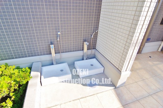 アロサールⅡのその他共用部分|足洗い場があります♪