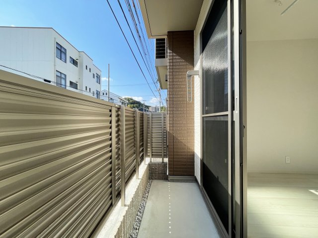 シャーメゾン ソアヴィータのバルコニー