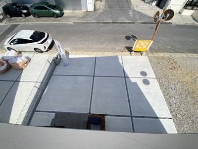 【駐車場】 | 読谷村渡慶次2期（全3棟）ラスト3号棟 | 3号棟　並列駐車3台可♪