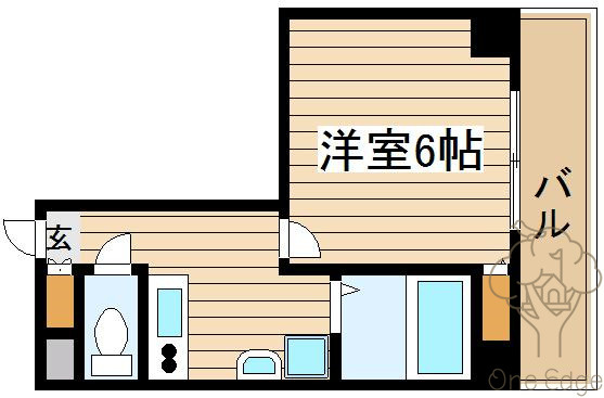 グランパシフィック十三東の間取り