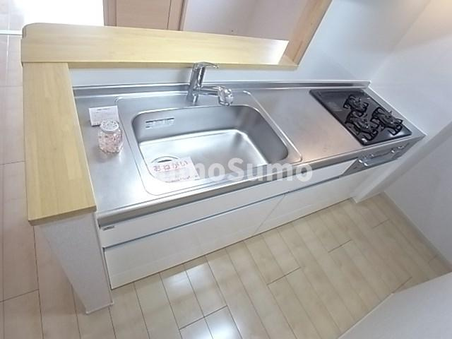 神戸市中央区二宮町２丁目の賃貸マンションのキッチン