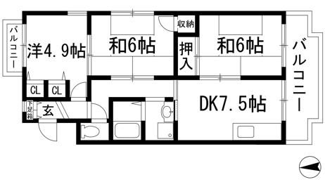 【間取り】