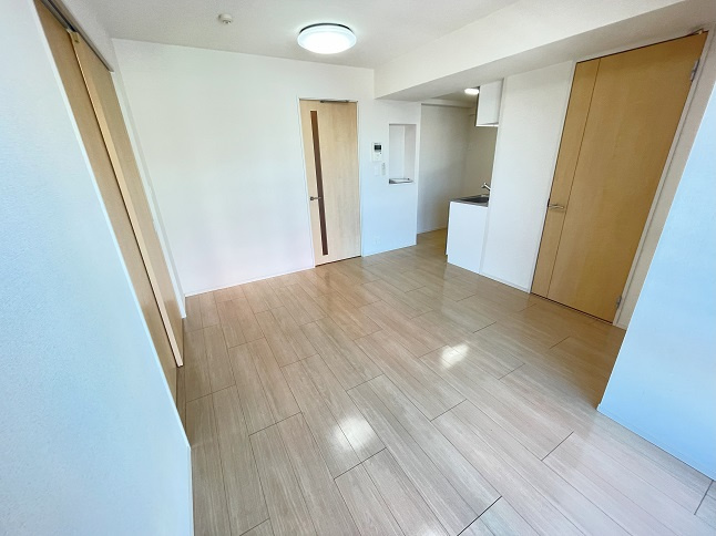 台東区雷門２丁目の賃貸マンションの居間・リビング