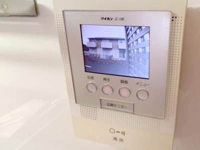 【セキュリティ】 | サニースクエア Ｂ | 録画機能付カラーモニターインターホン