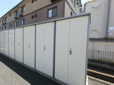 【周辺】 | サニースクエア Ｂ | 外部物置