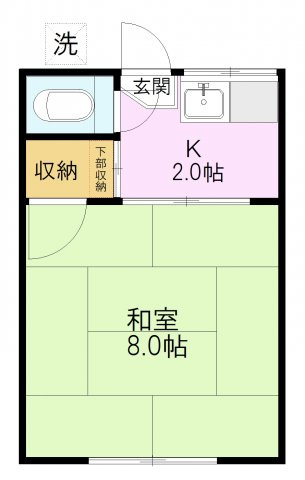 【間取り】 | 三鷹ハイツA棟