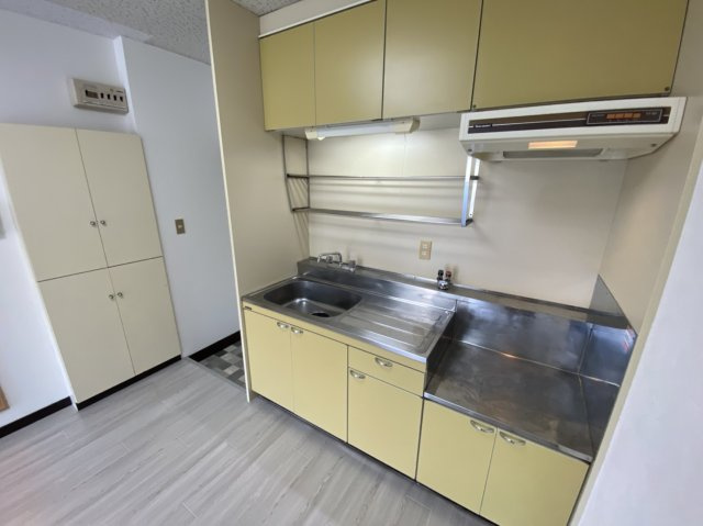 ビクトワール桜井のキッチン|コンパクトなキッチンで掃除もラクラク