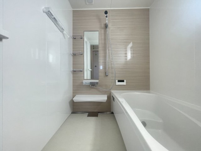 【浴室】 | 読谷村渡慶次2期（全3棟）2号棟 | 2号棟　浴室換気乾燥機付き♪