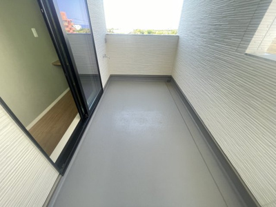 【バルコニー】 | 読谷村渡慶次2期（全3棟）2号棟 | 2号棟　水栓付き♪