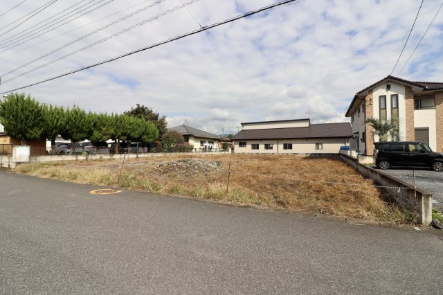 足利市小俣南町の売地の外観