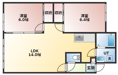 【間取り】 | 【CP対象】グリシーヌS | 間取りです
