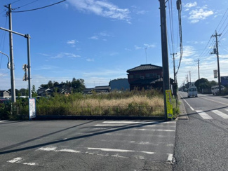 【外観】 | 川越市府川　建築条件なし売地　西武新宿線『本川越駅』バス16分　【山田小学区】