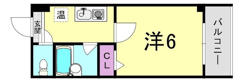 シティライフエステート難波南の間取り