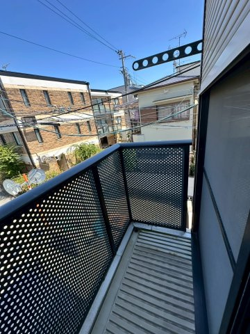 ピュールヴィサージュのバルコニー