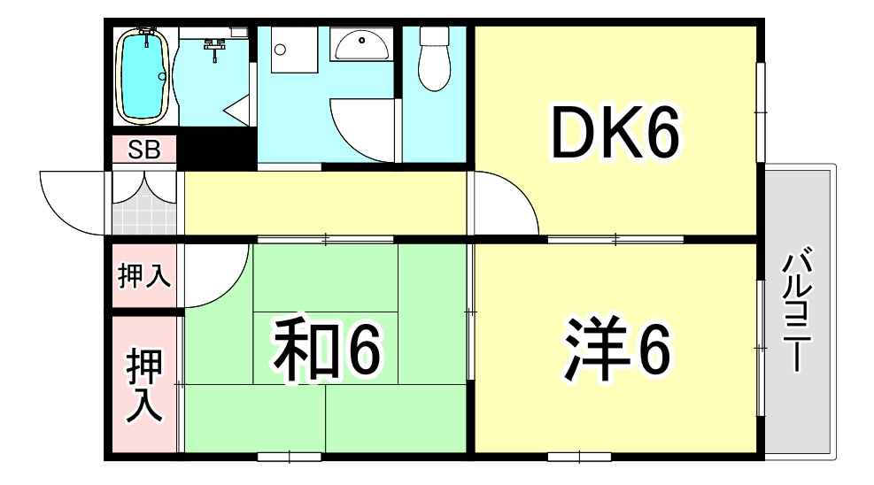 ピュールヴィサージュの間取り