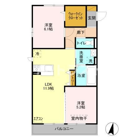 【間取り】 | 五反田ガーデン