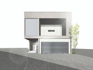 【完成予想図】 | 参考プランのパース