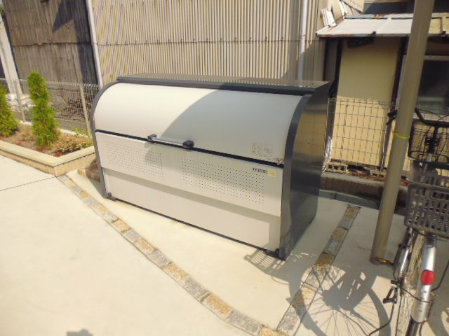 岡山市南区植松のアパートのその他共用部分|敷地内ゴミステーション