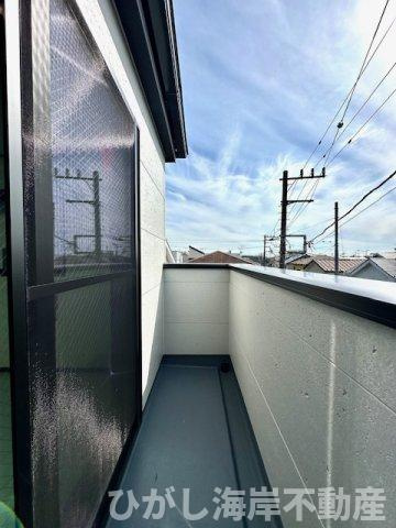 茅ヶ崎市若松町　新築戸建　全2棟のバルコニー|バルコニー