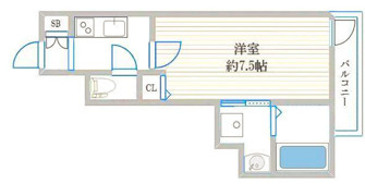 【間取り】 | カシータ神戸元町ジェーピー
