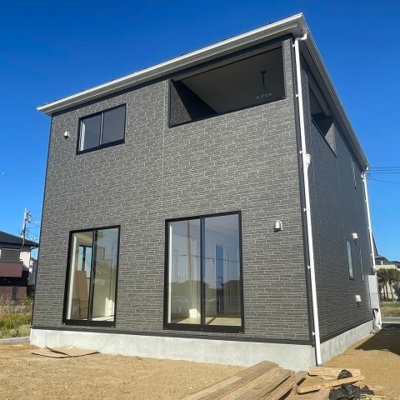 【外観】 | 神栖市波崎１号棟 | ご見学はお気軽に0476-37-3888までお問合せ下さい！■住宅ローンのご相談は無料ですので、お気軽にご相談下さい！