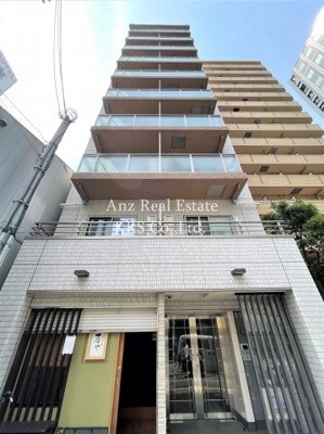 【外観】 | アドーラブル船場 | タイル張りがオシャレな外観のマンションです♪