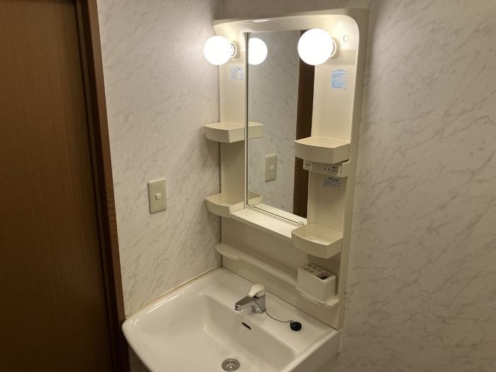 アムール A棟の独立洗面台|洗面台