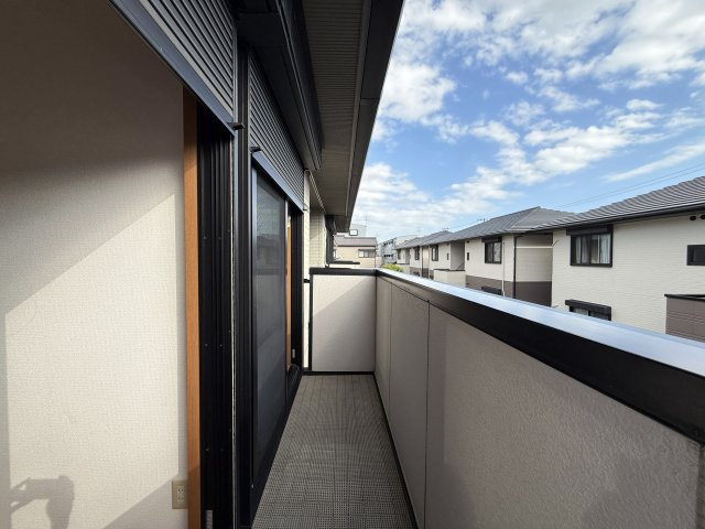 エピナール B棟のバルコニー