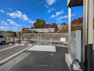 【駐車場】 | サイサリス | 駐車場完備です
サイサリス102号室　2025年1月25日撮影