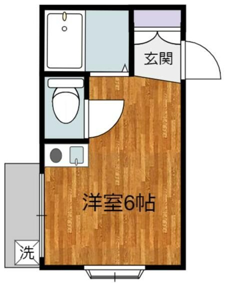 【間取り】 | ハイツフィールドⅠ