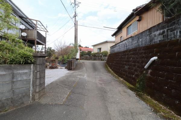 清武町今泉甲・土地の前面道路含む現地写真