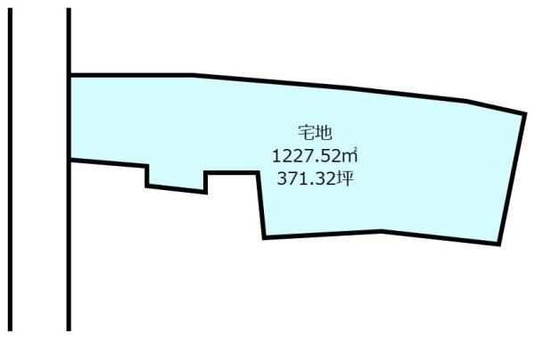 都城市庄内町・土地の土地図