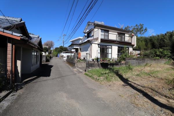 宮崎市大字田吉・土地の前面道路含む現地写真