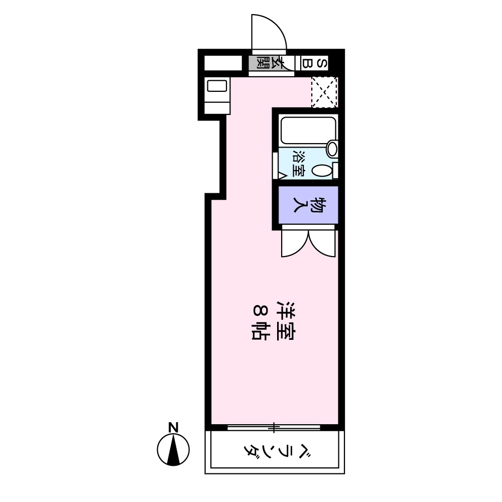 貫井ビルの間取り