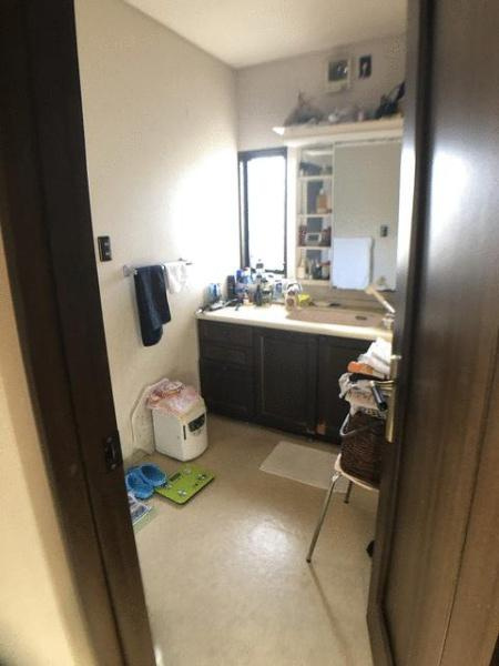 宮崎市恒久南・中古戸建の独立洗面台