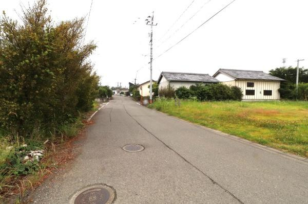 宮崎市熊野・土地の前面道路含む現地写真