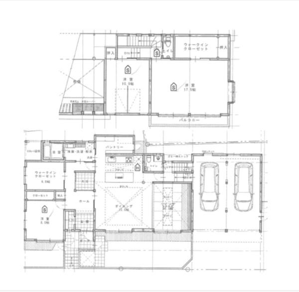 宮崎市清水町　中古物件の間取り