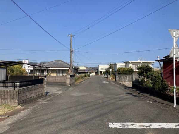 都農町・土地の前面道路含む現地写真