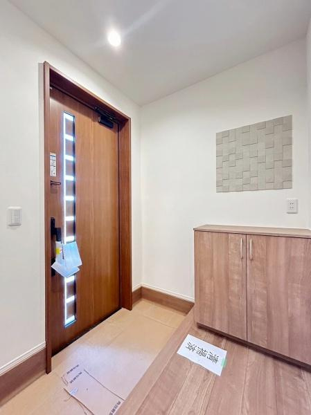 宮崎市清武町加納B　戸建の玄関