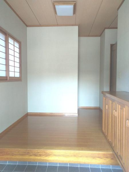 宮崎市月見ヶ丘　中古戸建の玄関