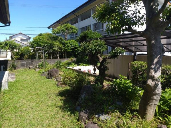 宮崎市月見ヶ丘　中古戸建の庭