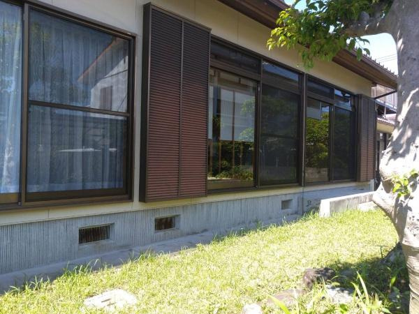 宮崎市月見ヶ丘　中古戸建の庭