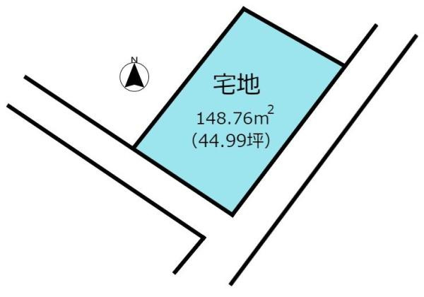 宮崎市芳士　土地の土地図