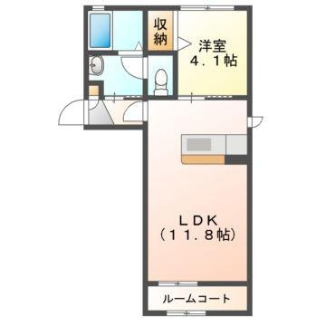 コンソラーレ　弐番館の間取り