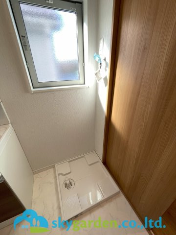 藤沢市大鋸　中古戸建　全3棟A号棟のランドリースペース