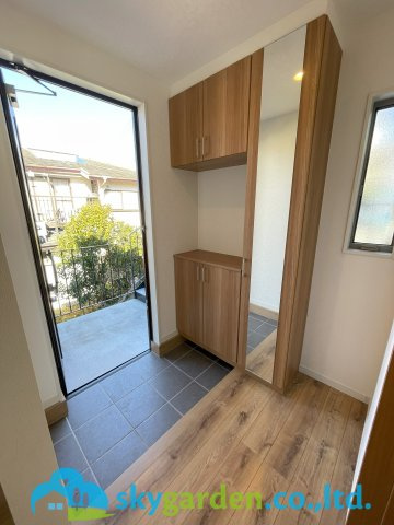 藤沢市大鋸　中古戸建　全3棟A号棟の玄関